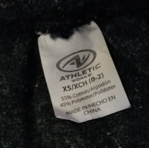 Athletic Works Grey Jersey Lounge Shorts XS - Picture 3 of 3